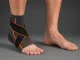Elastīgs potītes stabilizators, pelēks/oranžs