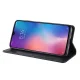 Xiaomi Mi 9 Lite / CC9 / CC9mt Vintage Style Magnetic Leather Wallet Case Cover, Black | Telefona Vāciņš Maciņš...