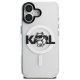 Karl Lagerfeld iPhone 17 vāciņš IML Choupette Sketch Logo MagSafe, caurspīdīgs