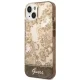Чехол Guess для iPhone 14 Plus Porcelain Collection в цвете охра