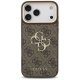 Guess 4G Big 4G Classic Logo vāciņš ar siksniņu iPhone 17 Pro Max, brūns