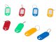 Key Tags with Labels, Set of 100 Pieces