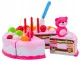 Multistore dzimšanas dienas torte ar piederumiem 80 detaļas LED