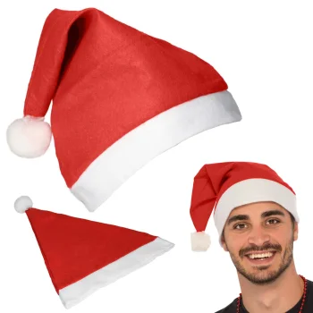 Ziemassvētku vecīša cepure ar bumbuļiem | Santa hat with pompom