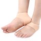 Silicone Gel Heel Protectors for Cracked Heels, Beige