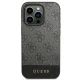 Guess iPhone 14 Pro Max vāciņš 4G Stripe Collection, pelēks