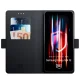 3mk Protection Samsung Galaxy S24 FE atverams vāciņš maciņš grāmatiņa Wallet Case, melns