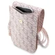 Сумка для телефона Guess G Cube Stripe, розовая