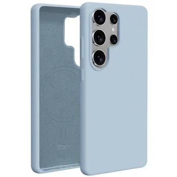 Etteri Silicone Mag vāciņš priekš Samsung Galaxy S25 Ultra, gaiši zils