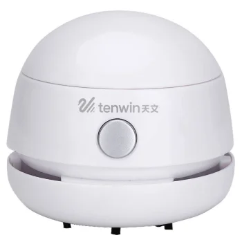 Аккумуляторный настольный мини-пылесос Tenwin 8052-2 micro USB, белый