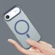Magnetic Abrasive iPhone 17 Air vāciņš ar MagSafe atbalstu, matēts zils