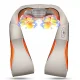 Šiacu Elektriskais Kakla Muguras Plecu Masažieris Masieris ķermenim, Bēšs | Shiatsu Body Massager