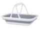 Silikona Saliekamais Grozs Bļoda ar Rokturiem | Silicone Folding Basket Bowl with Handles