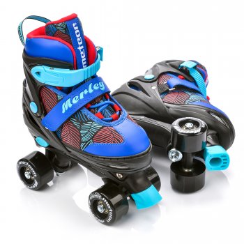 Meteor Merley Regulējama Izmēra Bērnu Rollerslidas Skrituļslidas - S izmērs, 31-34 | Roller Skates Quad Rollers