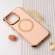 Tfo Circle Glam Mag Case for Apple iPhone 16 Plus 6.7\" Pink