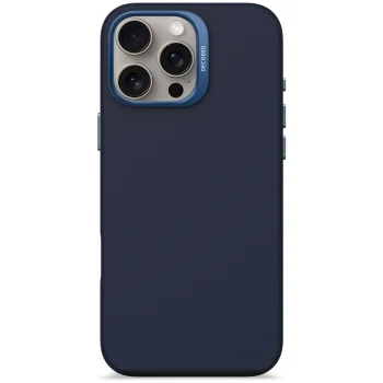 Силиконовый чехол Decoded с MagSafe для iPhone 16 Pro Max - Синий