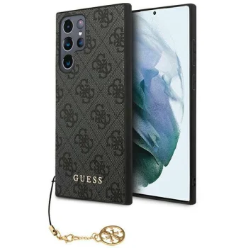 Чехол Guess 4G Charms для Samsung Galaxy S24 Ultra, черный