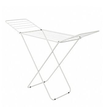 Folding Laundry Drying Rack 11.5 m, White