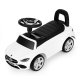 Mercedes C CLASS Ride-On Car with Interactive Steering Wheel and Sounds, White