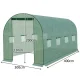 Запасная пленка для теплицы Gardlov 4x3x2м, зеленая
