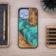Bewood unikāls korpuss iPhone 16 Pro Max - tirkīza krāsā | Unique Case for Turquoise