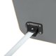 Folding laptop table for bed and breakfast, portable stand
