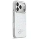 Karl Lagerfeld Croco KL Script Logo MagSafe vāciņš ar MagSafe iPhone 17 Pro tālrunim – sudraba krāsā | Phone...