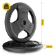 Čuguna svaru diski 4FIZJO 2 x 15 kg (26 mm)
