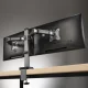 Настольное крепление для двух мониторов Ergo Office ER-449, 17\"-32\", до 9 кг