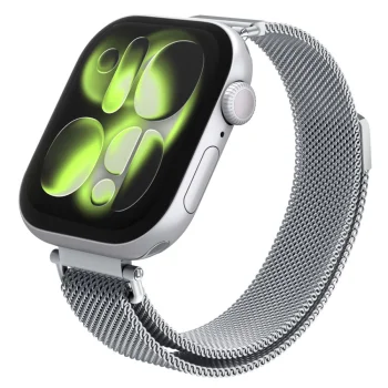 Ремешок Spigen WBM4 Modern Fit для Apple Watch (40 / 41 / 42 мм), серебристый