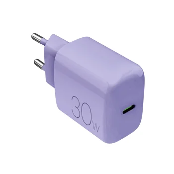 Puro Pro Lite 30W USB-C tīkla lādētājs, violets