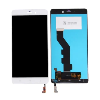 LCD Screen for Xiaomi Mi Note with Touch Screen and Frame, White
