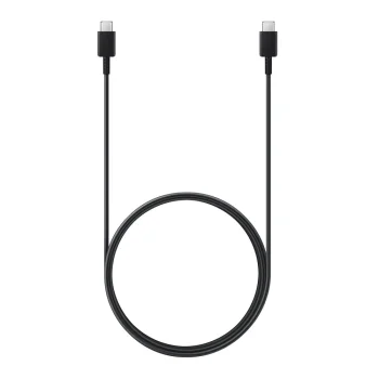 Кабель Samsung EP-DX310JBE USB-C на USB-C 1.8м 3A, черный (Bulk)