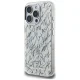 Чехол Karl Lagerfeld для iPhone 16 Pro Max IML Karl Script Pattern MagSafe, белый
