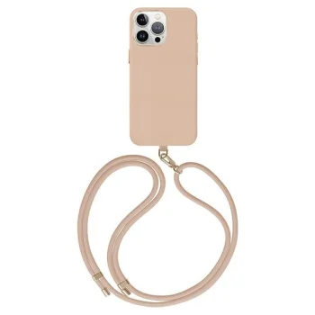 Uniq Coehl Muse iPhone 15 Pro 6.1" Case Magnetic Charging Dusty Nude