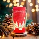 Рождественский LED фонарь Forever Light FCL-10, Красно-золотой