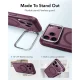 Чехол ESR Classic Hybrid Kickstand MagSafe для iPhone 18 Pro / 17 Pro, темно-вишневый...