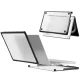 Чехол Tech-Protect Velar для MacBook Pro 16\" (2021–2026), Transparent Black