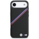 BMW iPhone 17 Air vāciņš M Tricolor Metal Logo MagSafe, melns