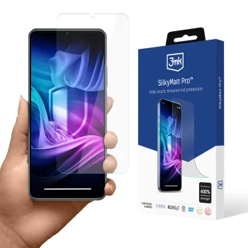 Realme C63 3MK Silky Matt Pro Hydrid Flexible Protecion Glass | Lokāms Ekrāna Aizsargstikls