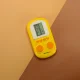 Mini pārnēsājama elektroniskā spēļu konsole, dzeltena