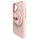 Чехол Nimmy Glasses Cool Cat MagSafe для iPhone 16, Розовый