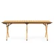 Folding Camping Table 120x60 cm with Bag MultiGarden
