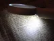 Rokas lupa ar LED apgaismojumu 3x palielinājums 75mm, balta