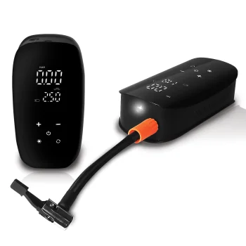 Аккумуляторный компрессор LTC насос и power bank 2в1 LCD 6000мАч USB-C