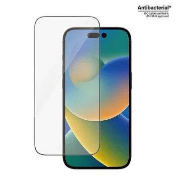 Антибактериальное закаленное стекло PanzerGlass Ultra-Wide Fit с...