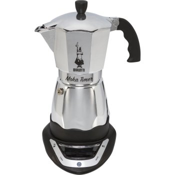 Электрическая гейзерная кофеварка Bialetti Moka Timer 6TZ,...