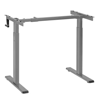 Regulējams rakstāmgalda rāmis Maclean MC-790NG, 70–118 cm, pelēks