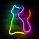 Светодиодный неон Forever Light FLRN03 RGB Кот с пультом
