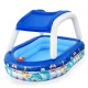 Bestway 54370 bērnu baseins ar jumtiņu, 213 x 155 x 132 cm
